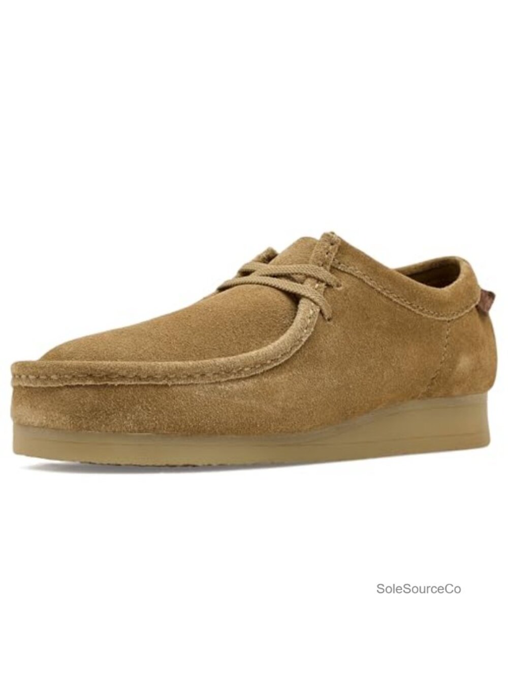 Suede Oxford Lace-Up Business Casual Comfort Footbed Shoes